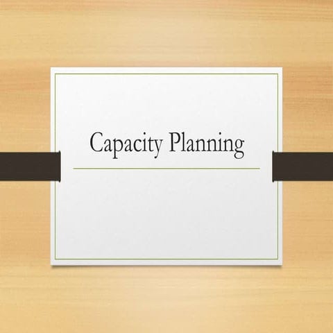 Capacity-Planning-I.ppt