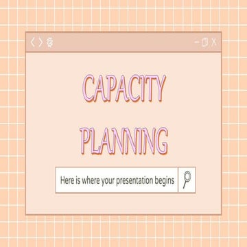 Capacity-Planning-Report - Measurement of Capacity