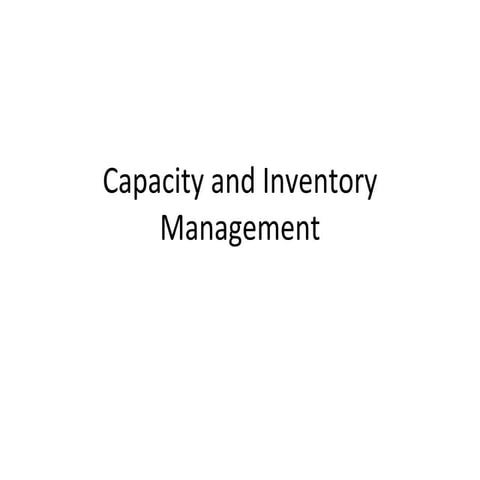 Difficulties in inventory management | PPTX