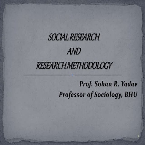 reseach methodology in social sciences..