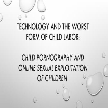 Anti-Online Sexual Abuse or Exploitation of Children (OSAEC) and Anti ...