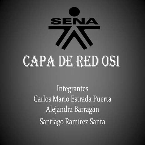 Modelo OSI capa de Red