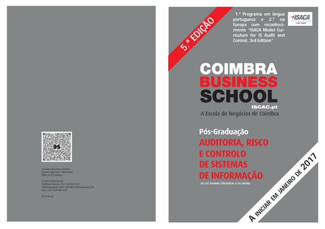 Brochura Pós-Graduação 5ª edição arcsi Edição 2017