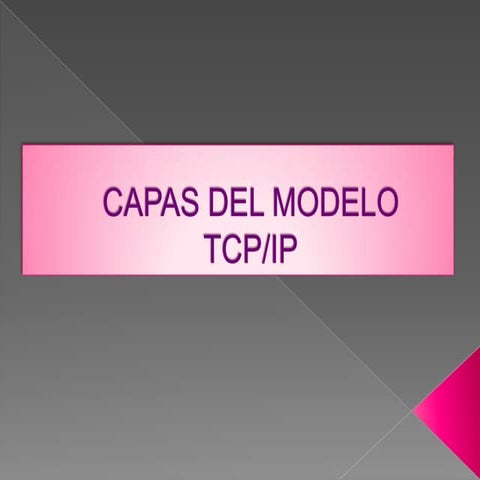Capas del modelo tcp blog