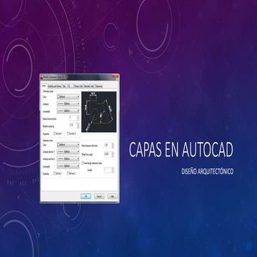 Capas en autocad