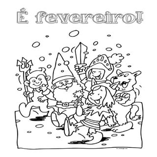 Capas separadoras do mês de fevereiro