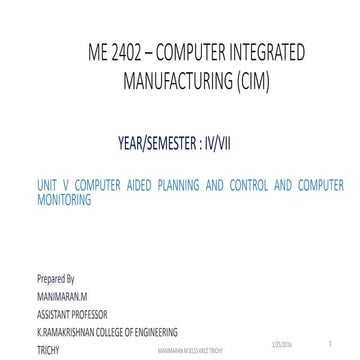 Capc &amp; computer monitoring