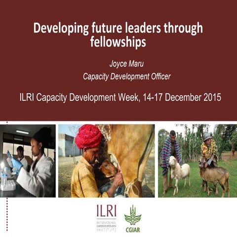Developing future leaders through fellowships 
