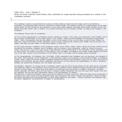 Cape Sociology 2011 u1 m2