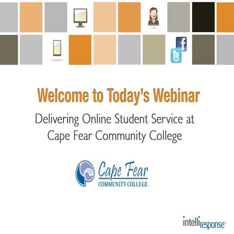 Delivering Online Student Self Service Support and Knowledge Management at Ca...