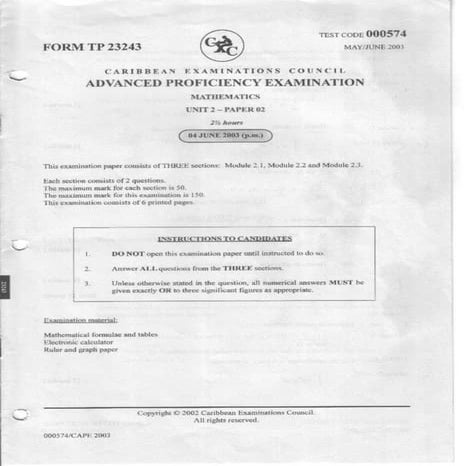 CAPE Communication Studies IA Guidelines | DOCX