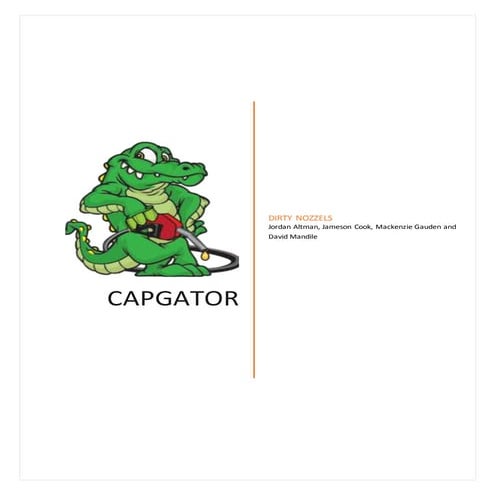 Management Communications - CapGator Client Project