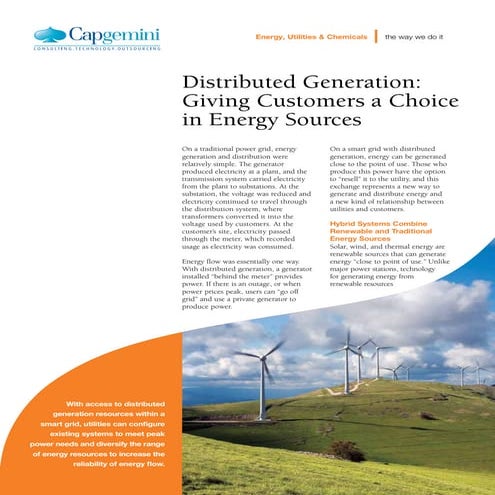 Capgemini   ses - smart grid operational services - distributed generation fa...
