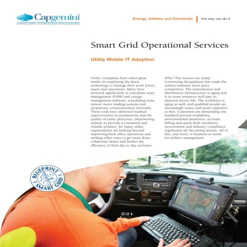 Capgemini   ses - smart grid operational services- utility mobile it adoption...