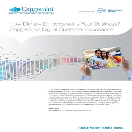 Capgemini - How Digitally Empowered is Your Business? Capgemini’s Digital Cus...