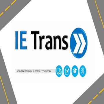  Pesos y Medidas Vehículos de Carga - IE TRANS