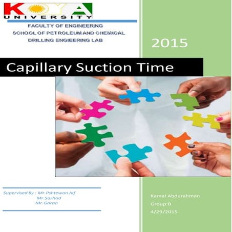 Capillary suction-timers