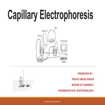 Capillary electrophoresis