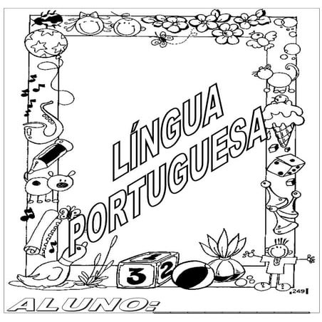 Capinha de língua portuguesa