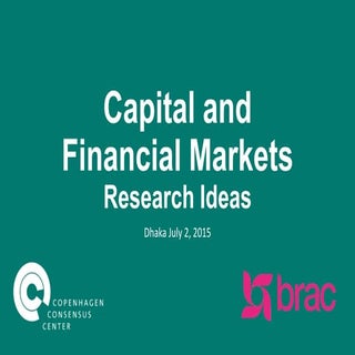 Top Ideas for Capital and Financial...