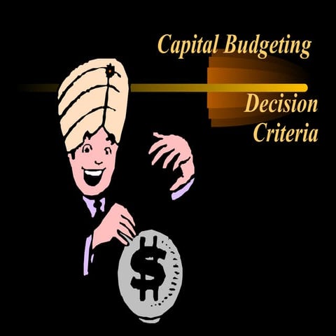 Capital budgeting