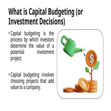 Capital Budgeting - Discounting and Non discounting techniques, NPV method, I...