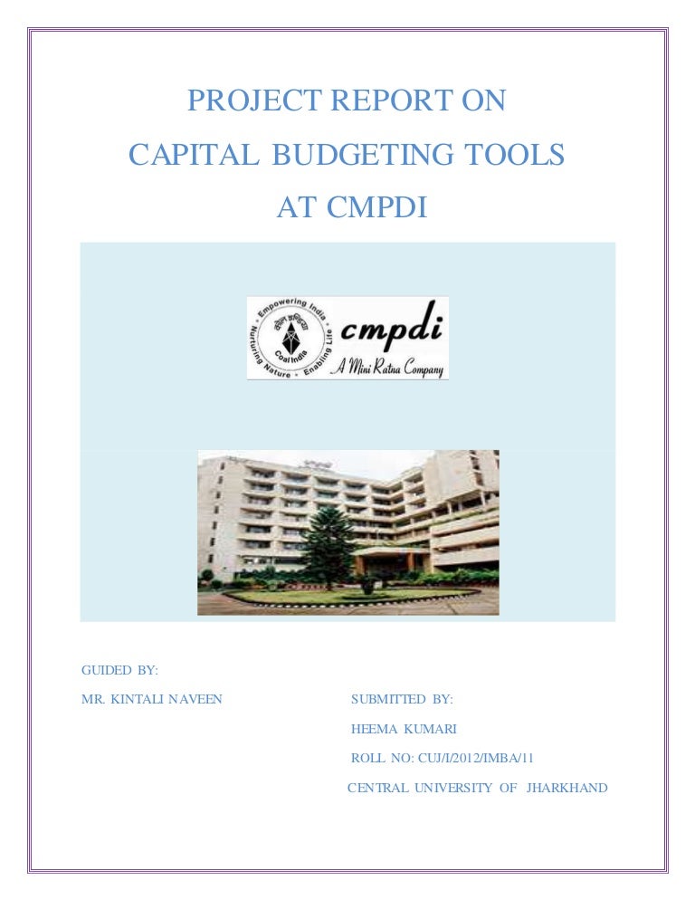 capital budgeting copy