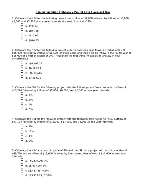 99700905 cost-of-capital-solved-problems | PDF