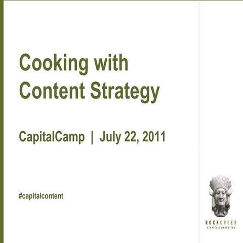 CapitalCamp: Cooking with Content Strategy