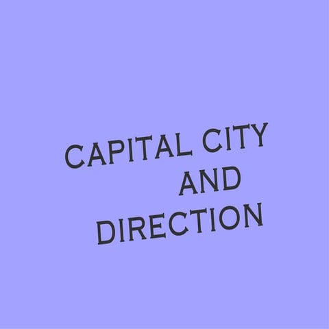 Capital Cities 5. Siniflar.Ppt
