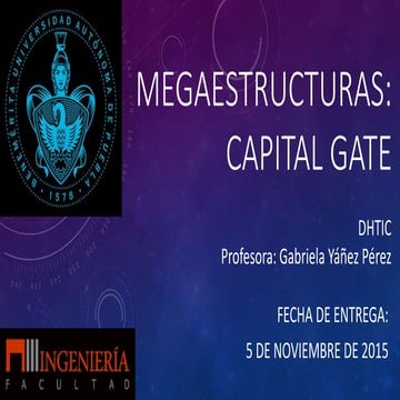 Capital gate | PPTX