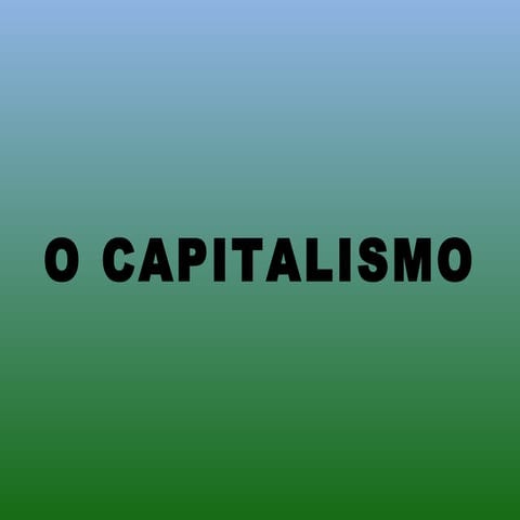 Capitalismo