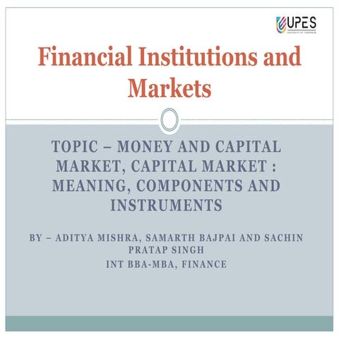 Capital Market Assignment PPT 1.pptx