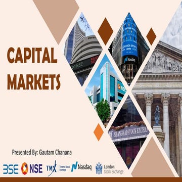 Capital markets and Its Instruments