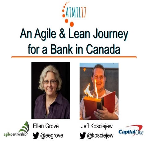 Capital One Canada - Agile & Lean Journey