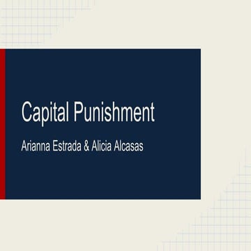 Abolishment of the Death Penalty- Con 