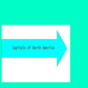 Capitals of North America: A Journey Through Cultural Diversity | PPT