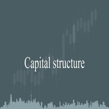 Capital  structure
