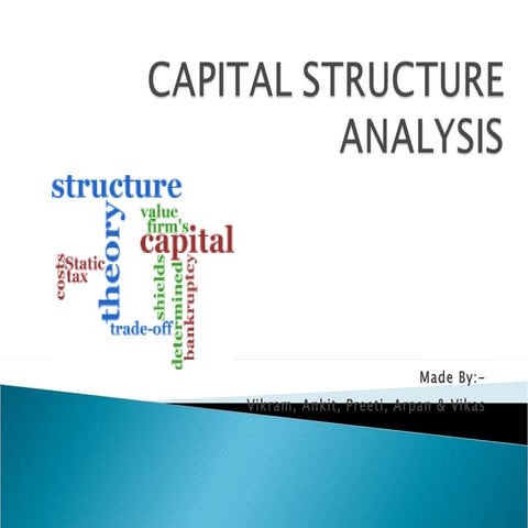Capital structure analysis