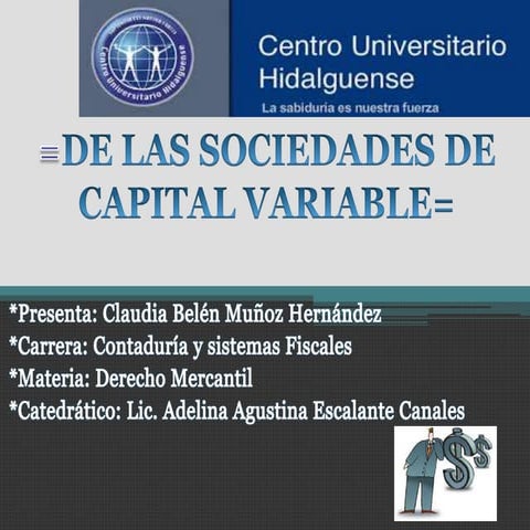 Capital variable | PPTX