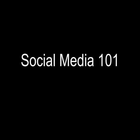 Basics of Social Media for Job Searching