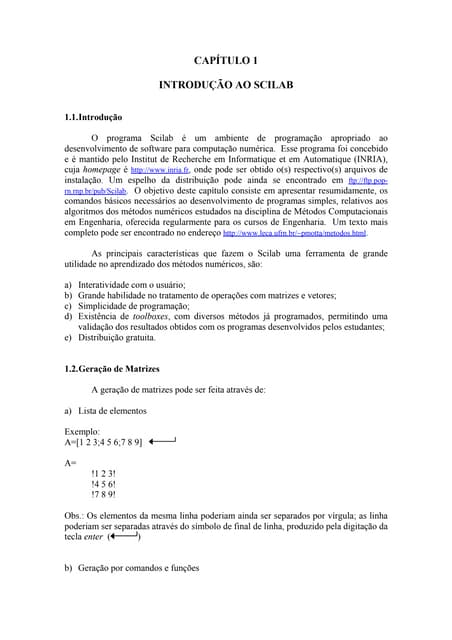Capitulo 1scilab