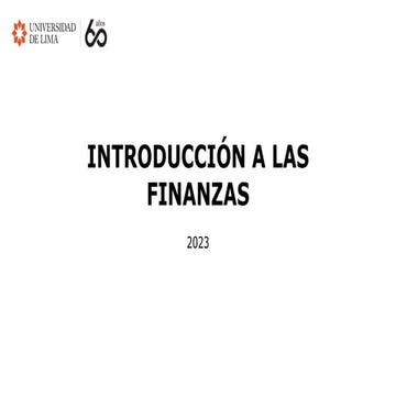 CAPÍTULO 01 SESIÓN 1 y 2 INTERÉS SIMPLE DICTADO IF FCEYE UL 2023.pptx