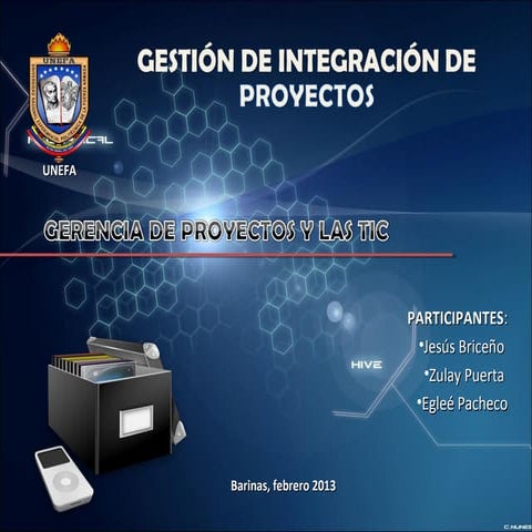 GERENCIA DE PROYECTOS Y LAS TIC