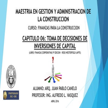 Capitulo 06 ross, alumno juan pablo canelo