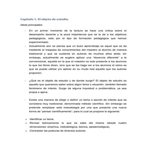 Capitulo 1  metodologia de la investigacion-el objeto de estudio
