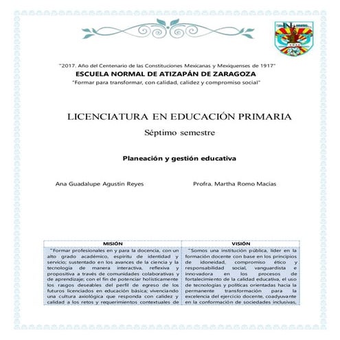 Políticas actuales de mejora