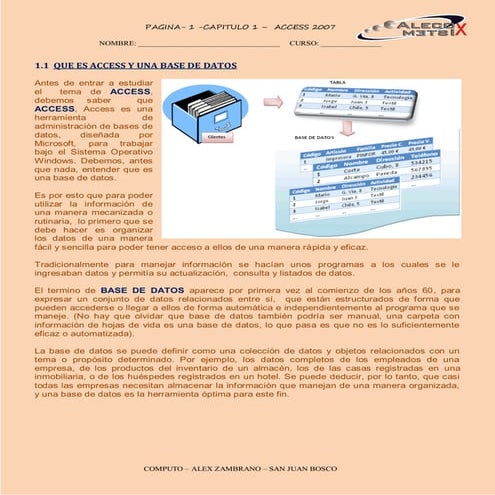Tutorial access 2007 | PDF