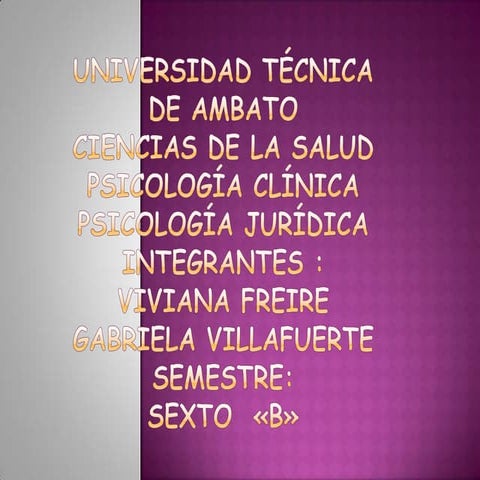 Trabajo ps. juridica