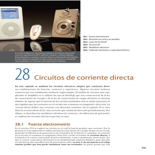 Capitulo 28 - Circuitos Corriente Directa